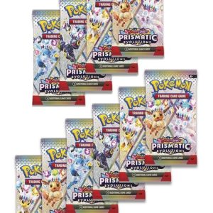 10 Booster Pakker fra SV08.5 Prismatic Evolutions