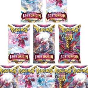 10 Booster Pakker fra SWSH Lost Origin.