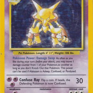 Alakazam - 1/102 - 4th Print (Holo)