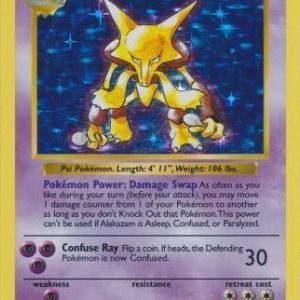 Alakazam - 1/102 - Shadowless (Holo)