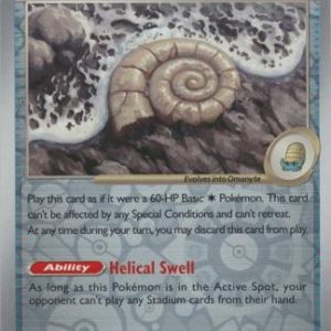 Antique Helix Fossil - 153/165 - Reverse