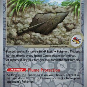Antique Plume Fossil - 079/086 - Reverse
