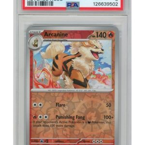 Arcanine 028/182 Reverse Foil PSA 9