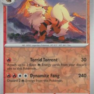 Arcanine - 059/165 - Reverse