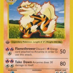 Arcanine - 23/102 - 1st Edition