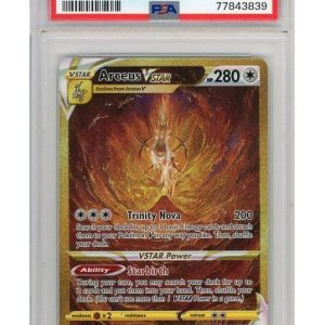 Arceus VSTAR GG70/GG70 PSA 9