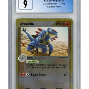 Armaldo 1/100 Reverse Foil CGC 9