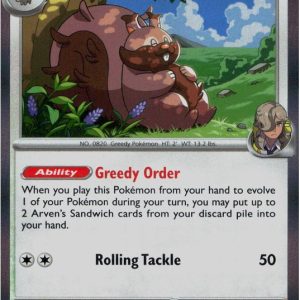 Arven's Greedent - 159/182 (Holo)