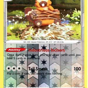 Bibarel - 121/172 - Reverse