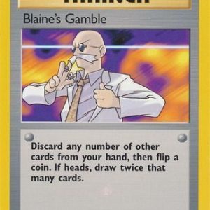 Blaine's Gamble - 121/132 - 1st Edition