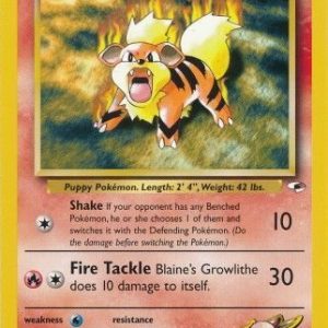 Blaine's Growlithe - 35/132