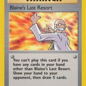 Blaine's Last Resort - 105/132 - 1st Edition