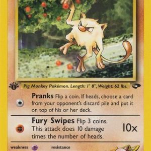 Blaine's Mankey - 63/132 - 1st Edition