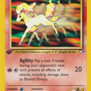 Blaine's Ponyta - 63/132 - 1st Edition
