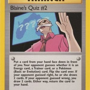 Blaine's Quiz #2 - 111/132 - 1st Edition