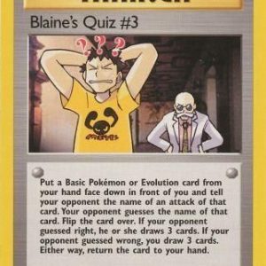 Blaine's Quiz #3 - 112/132