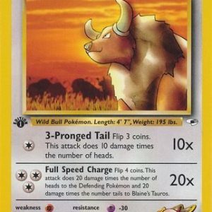 Blaine's Tauros - 64/132 - 1st Edition