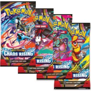 Booster Pack full artwork set (4 stk.) fra ME04 Chaos Rising