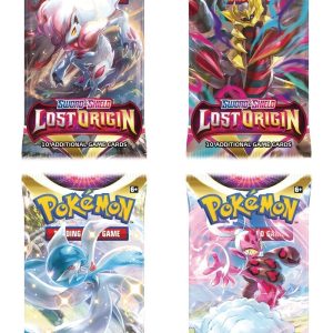 Booster Pack full artwork set (5 stk.) fra SWSH Lost Origin.