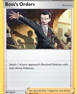 Boss's Orders - 154/192 - Non Holo