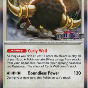 Bouffalant - SVP136 (Prerelease) - Pokemon Scarlet & Violet promo