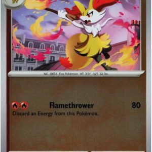 Braixen - 012/086 - Reverse