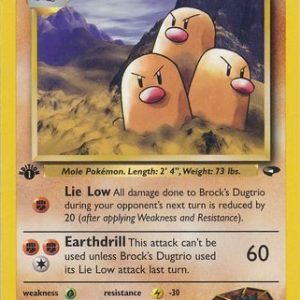 Brock's Dugtrio - 22/132 - 1st Edition