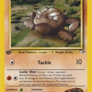 Brock's Geodude - 38/132 - 1st Edition