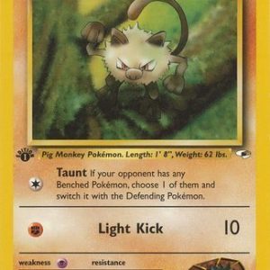Brock's Mankey - 67/132 - 1st Edition