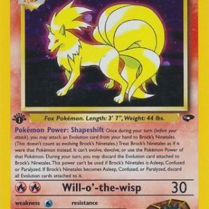 Brock's Ninetales - 3/132 - 1st Edition (Holo)