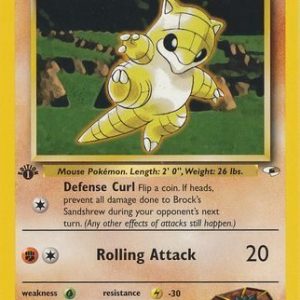 Brock's Sandshrew - 71/132 - 1st Edition