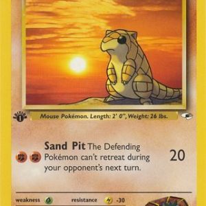 Brock's Sandshrew - 72/132 - 1st Edition