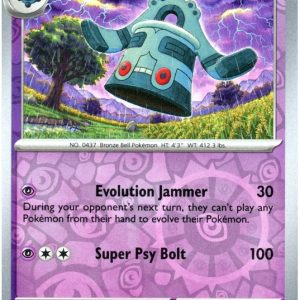Bronzong - 069/162 - Reverse