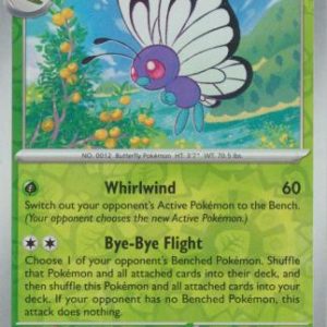 Butterfree - 012/165 - Reverse