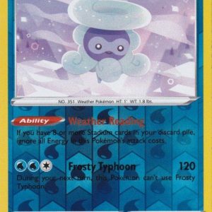 Castform Snowy Form - 034/198 - Reverse