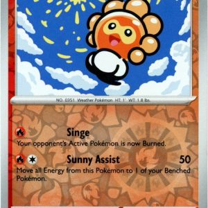 Castform Sunny Form - 20/191 - Reverse