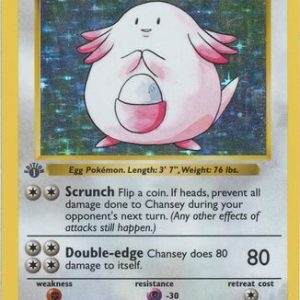 Chansey - 3/102 - 1st Edition (Holo)