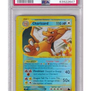 Charizard 146/144 Reverse Foil PSA 8