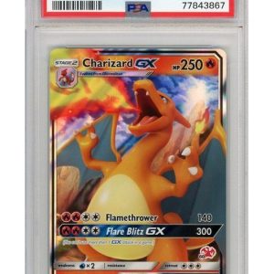 Charizard GX Battle Academy Charizard Deck #60 9/68 PSA 8