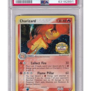 Charizard National Championship Stamp 100/97 PSA 8