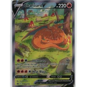 Charizard V, VMAX og VSTAR SWSH260-262 (3 kort) - Sealed