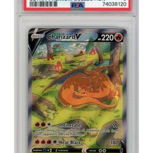Charizard V swsh260 psa 9