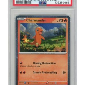Charmander Cosmos Holo 007/091 PSA 10