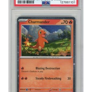 Charmander Cosmos Holo 007/091 PSA 9