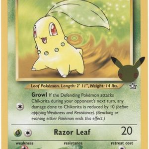 Chikorita - 54/111 - 25 års jubilæum - JUMBOkort