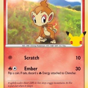 Chimchar - 76/130 - 25 års jubilæum - JUMBOkort