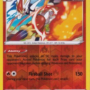 Cinderace - 028/198 - Reverse