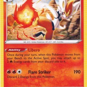 Cinderace - 034/202 - Non Holo