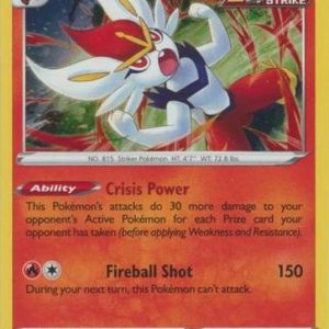 Cinderace - SWSH278 - Pokemon Sword & Shield promo