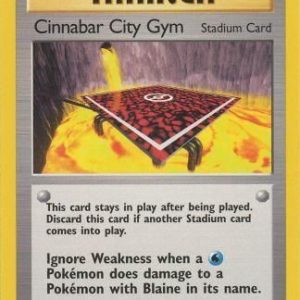 Cinnabar City Gym - 113/132